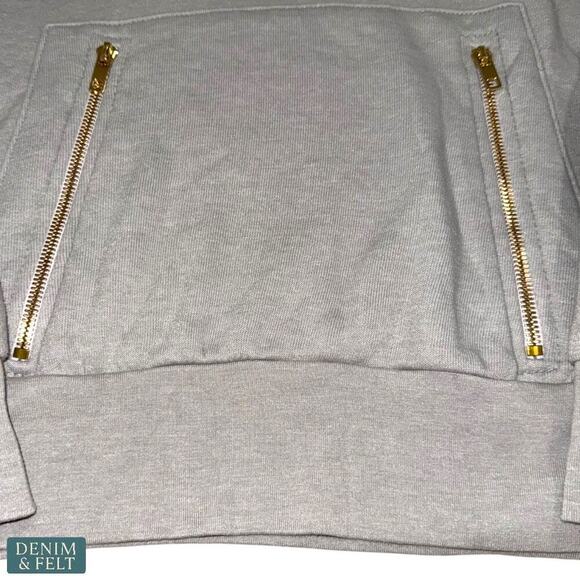 Aviator Nation Ninja Pullover Hoodie Heather Grey Unisex Size Medium ~ RARE!! - Picture 7 of 16